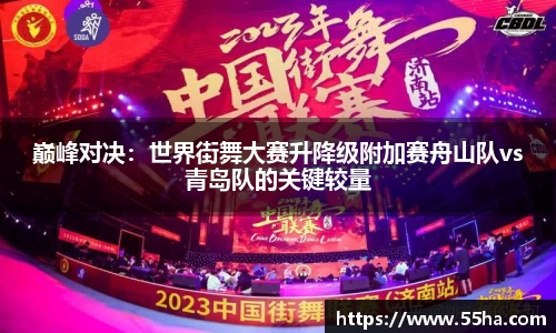 巅峰对决：世界街舞大赛升降级附加赛舟山队vs青岛队的关键较量
